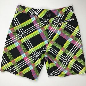 Maui and Sons Board Shorts Mens Size 34 Long (J)^
